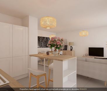 location Appartement T3 DE 66.17m² À ALLONZIER LA CAILLE - Photo 4