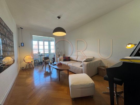 Beautiful 3.5 room furnished apartment in the city center with lake view - Photo 1