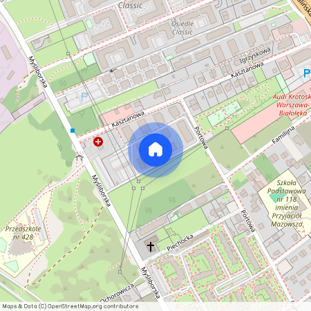 ul. Myśliborska, Żerań, Białołęka, Warszawa, mazowieckie