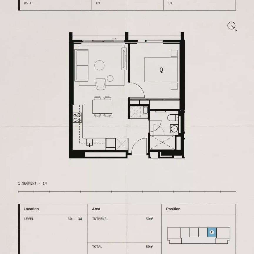 1 Bedroom Apartment Unfurnished - Photo 1