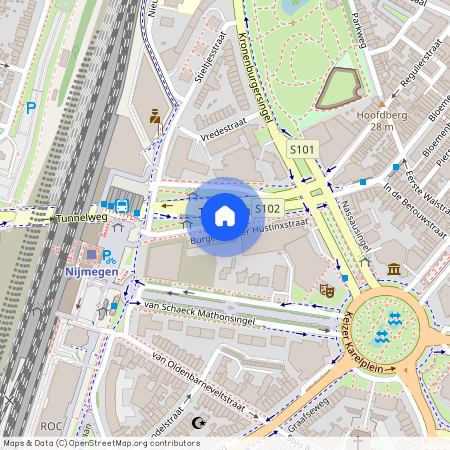 Stadscentrum, 6512 AG, Burg. Hustinxstraat, Nijmegen