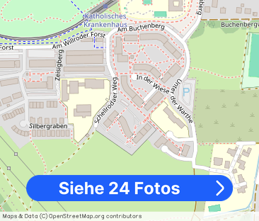 Kleine Erdgeschosswohnung mit EBK, Balkon und Stellplatz - Foto 1