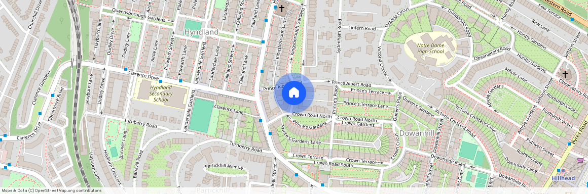 Kingsborough Gate, Glasgow, G12