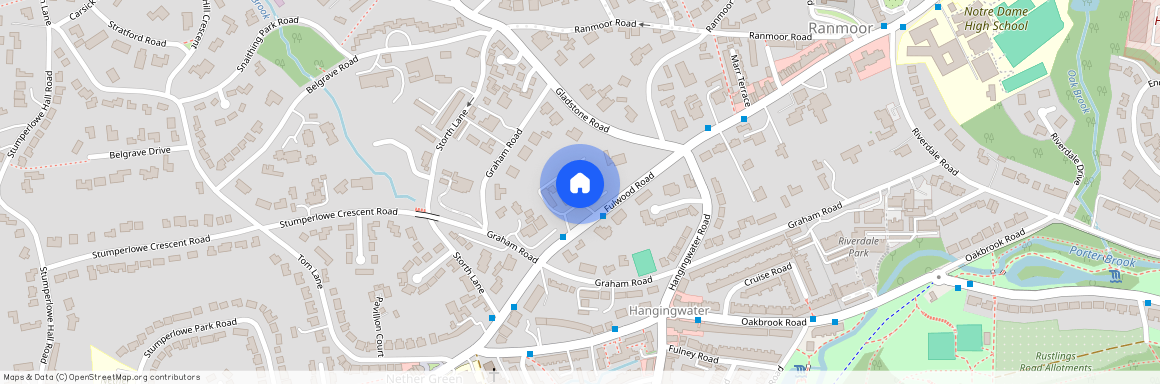 Graham Road, Sheffield, South Yorkshire, UK, S10