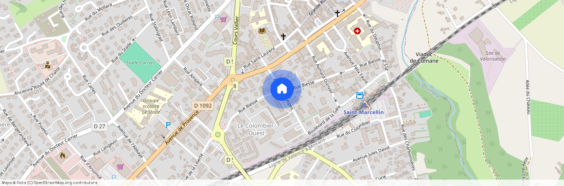 38160, Saint-Marcellin