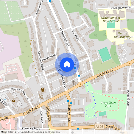 Hampden Road, Grays, Essex, RM17
