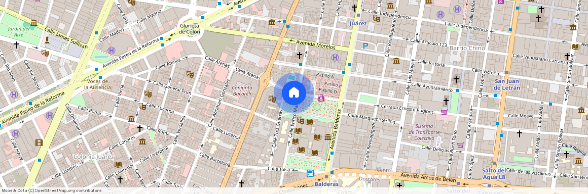 Residencial Alameda, Avenida Morelos 30, Centro, 06040 Mexico City, CMX, Mexico