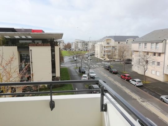 CAEN Mémorial appartement A LOUER 3 pièces MEUBLE en résidence avec grand garage dispo de suite - Photo 1
