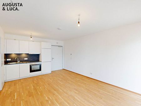 Wohnen im Augusta & Luca: Moderne 2-Zimmer-Wohnung mit Balkon - Foto 2