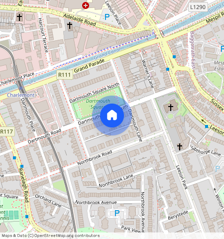 Majestic Victorian Terrace & Mews, ** Dartmouth Square, Dublin