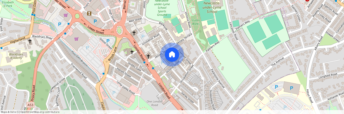 Webster Street, Newcastle, Staffordshire, ST5