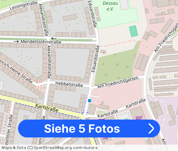 ruhige und helle 3 Zimmerwohnung, zentral gelegen / Dessau-Roßlau - Foto 1