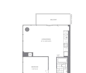 For Lease - 352 Front Street Unit# 1702, Toronto, Ontario - Photo 3