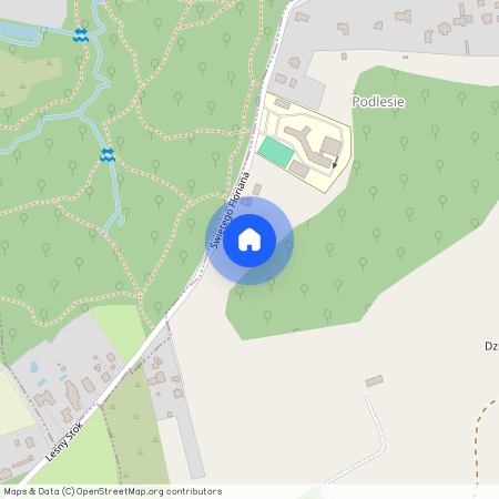 Świętego Floriana, Lusina, Świętego Floriana