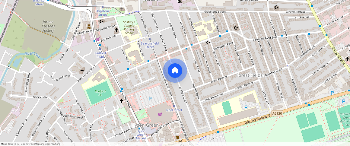 Burford Road, Nottingham, NG7