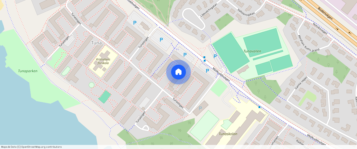 Tunastigen **, Luleå