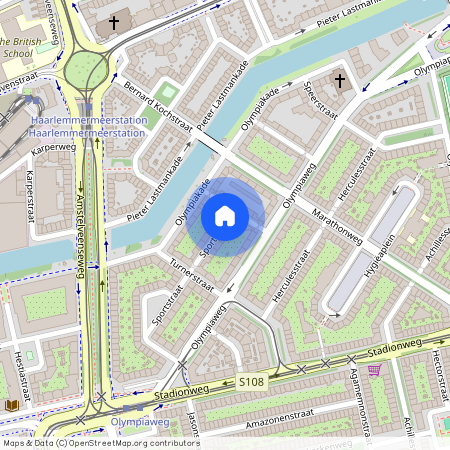 Stadionbuurt, 1076 TN, Sportstraat, Amsterdam