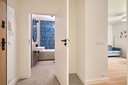 Nowoczesne, jasne mieszkanie 36 m2 z osobną sypialnią przy ul. Braniborskiej we Wrocławiu - Zdjęcie 4