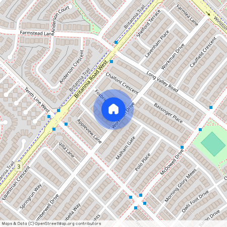 5958 Foxbridge Place, Mississauga