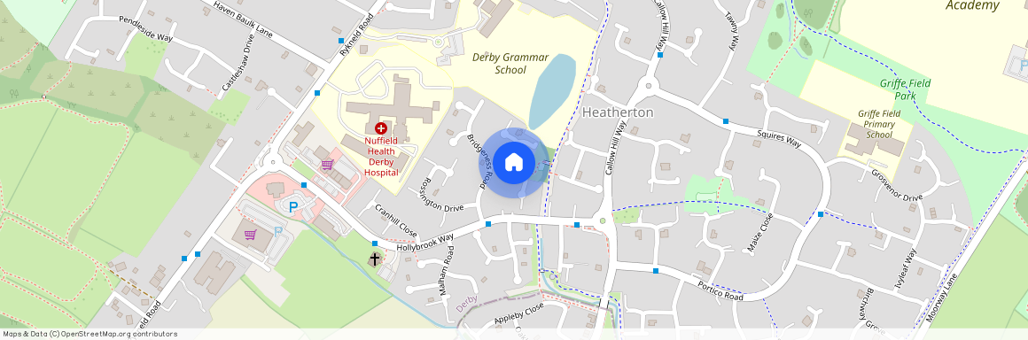 Little Woodbury Drive, Littleover, Derby, Derbyshire, DE23