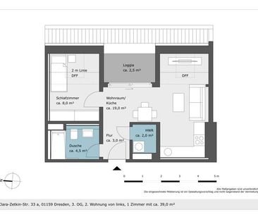 Neubau! Gemütliche 1,5-Zimmer-Wohnung mit Loggia! - Photo 2