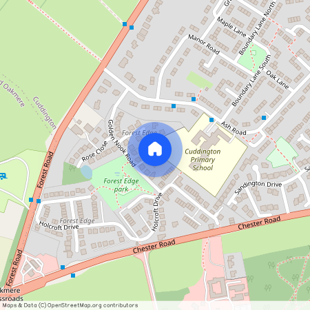 Golden Nook Road, Cuddington, Northwich, CW8