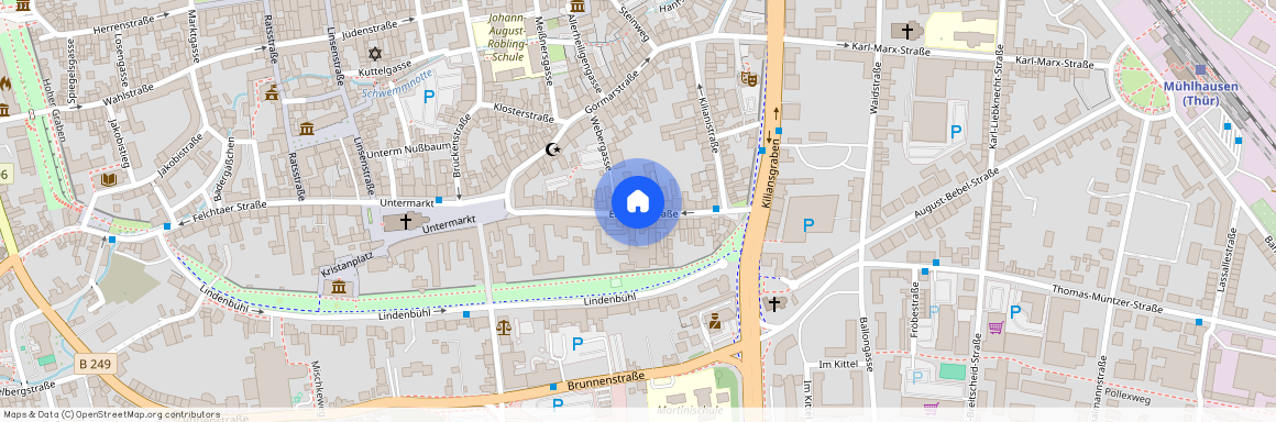 Erfurter Straße, 99974, Erfurter Straße    Mühlhausen