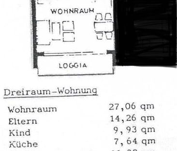 3 Zi Wohnung im Briller Viertel mit 2 Balkonen und Einbauküche - Foto 1
