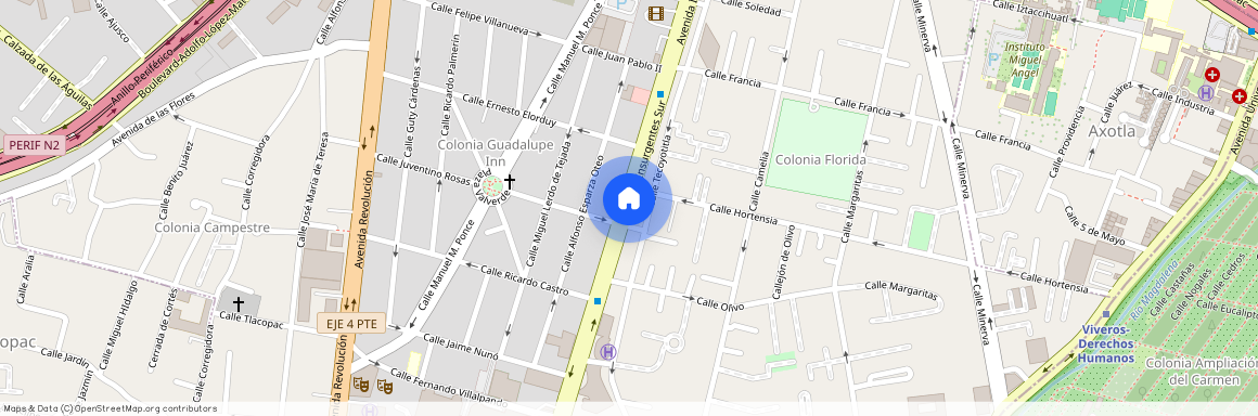 Insurgentes Sur, Guadalupe Inn, Ciudad de México, Departamento, Ciudad de México