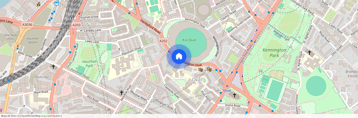 Kennington Oval, London, SE11