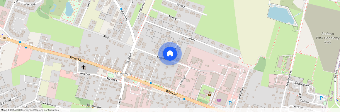 ul. Elżbiety, Mierzyn, Dobra (Szczecińska), policki, zachodniopomorskie