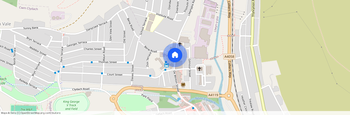 Llwynypia Road, Tonypandy