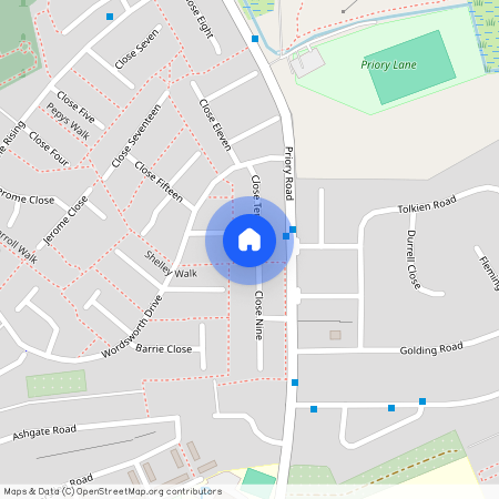Shelley Walk, Eastbourne
