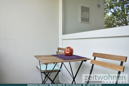 Groß-Buchholz, Nähe MHH, Balkon, Internet, perfekt möbliert - Photo 3