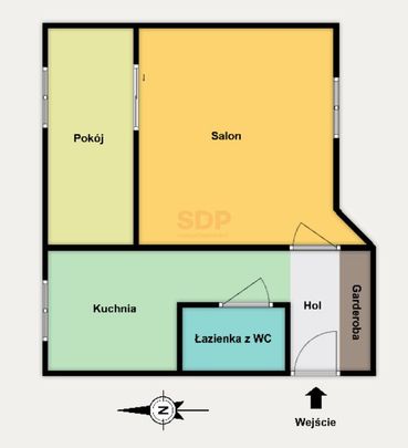 Komfortowe mieszkanie dla singla lub pary - Photo 1