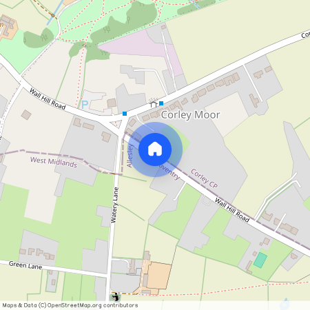 Green Lane, Corley Moor, Warwickshire