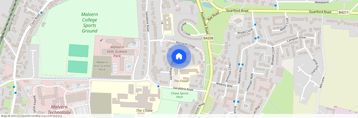 Geraldine Court, Malvern, Worcestershire, WR14