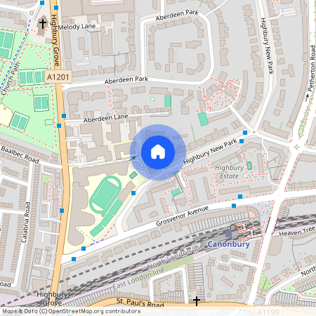 Holmcote Gardens, Highbury, Islington