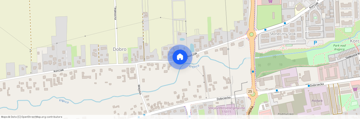 ul. Korczak, Dobro, Kalisz, wielkopolskie