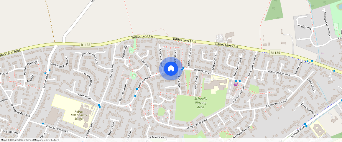 Sheffield Road, Wymondham