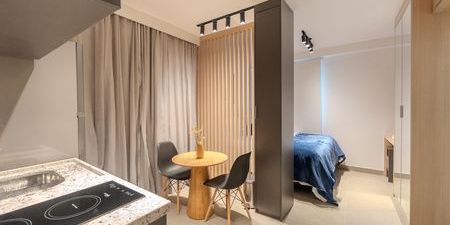 Studio para alugar com 26m², 1 quarto e sem vaga - Foto 3