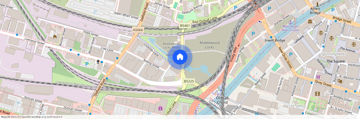 The Railings, Middlewood Locks, M5