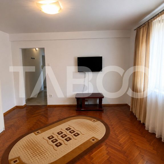 Apartament de inchiriat mobilat utilat 3 camere 56 mpu Sibiu - Fotografie 1