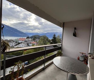 Charmante 3.5-Zimmer-Wohnung mit Balkon und Seeblick in Spiez - Foto 4