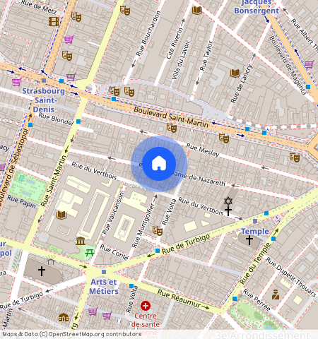 Rue Notre Dame de Nazareth, 75003, Paris