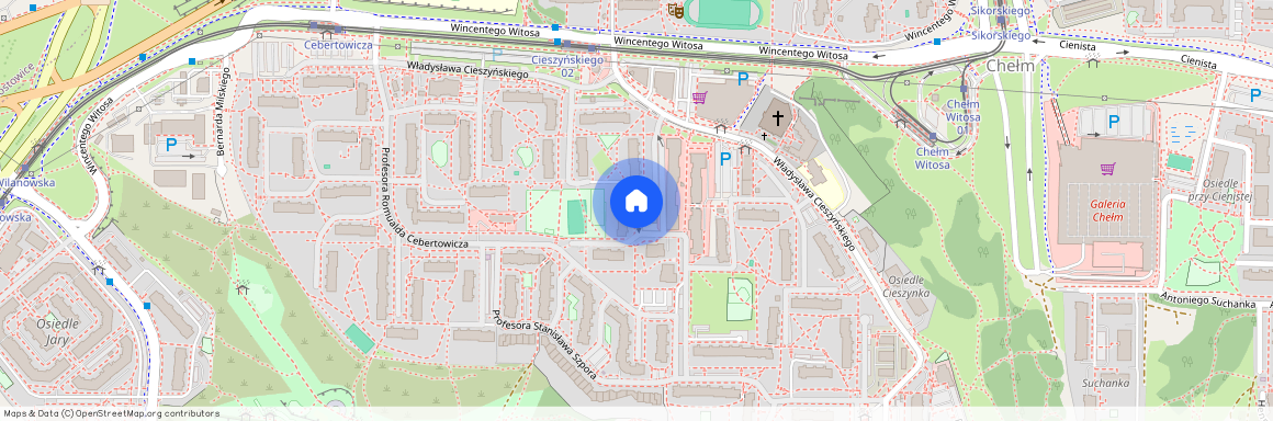 ul. prof. Kazimierza Kopeckiego, Chełm, Gdańsk, pomorskie