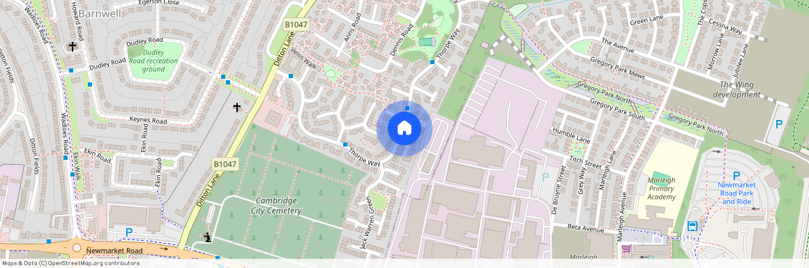 Thorpe Way Cambridge