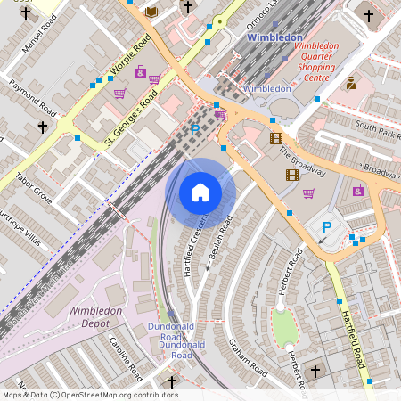 Cascades Court, - Hartfield Crescent, London SW19