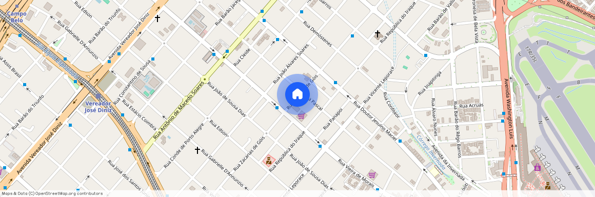 Rua Zacarias de Gois, 1350 - La Provence - Campo Belo, São Paulo, São Paulo, 04610-003