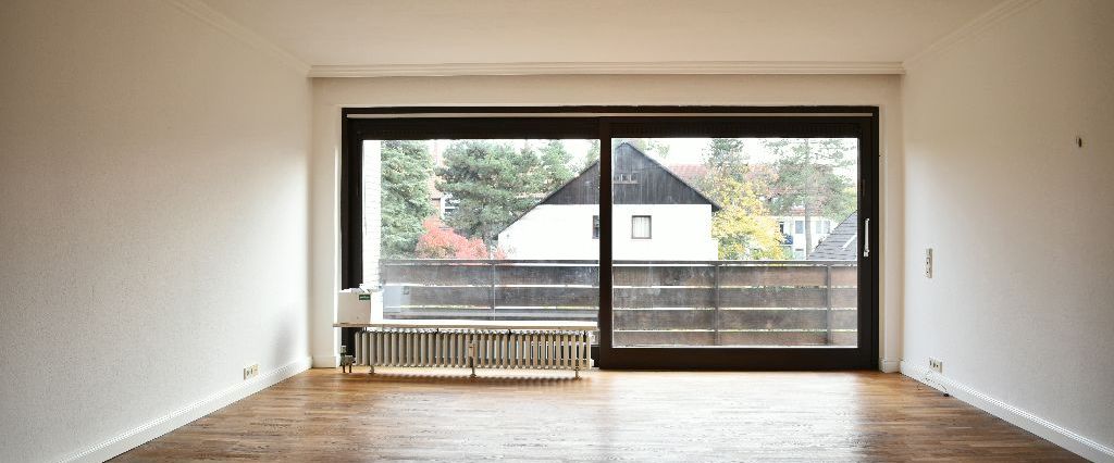 Waldheim, direkt an der Eilenriede, 2 Zimmer Wohnung mit Balkon, Parkett, EBK - Foto 1